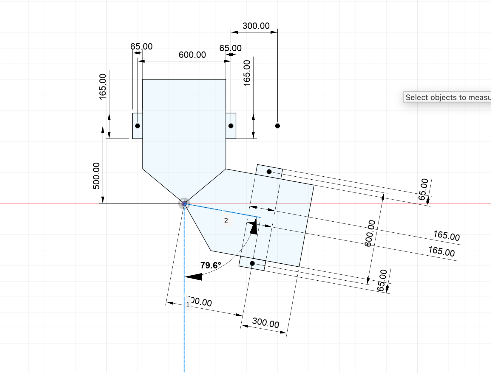 Long wheelbase bed geometry